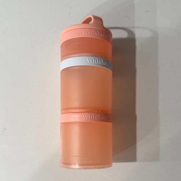 Whiskware Stackable Pink Snack Container - Picture 2 of 4